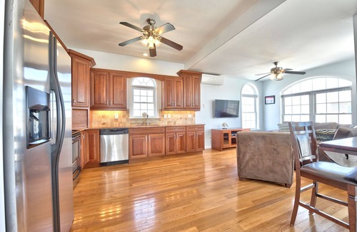 Ship Bottom House | HEATED Inground Pool, 3rd from the Beach with Amazing Beach Views, New & Modern