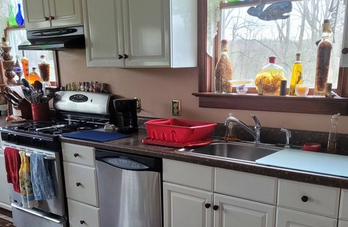 Butztown House | Hidden Gem, 2 BR 2 BA Sleeps 4, Wooded area . No Pets Parking for 1 car only
