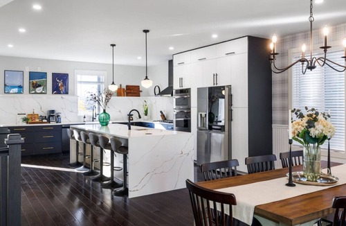 Lower Lawrenceville House | ★ HostWise Stays ★ Rooftop Deck, Garage, *Luxe* Mad Men Vibes