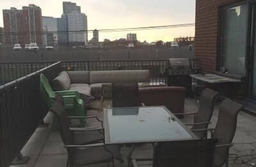Hoboken Apartment | Ideal 2,225 Sq Ft 4 Br/2 Ba For Super Bowl Rental. Sleeps 4-11 With Huge Patio
