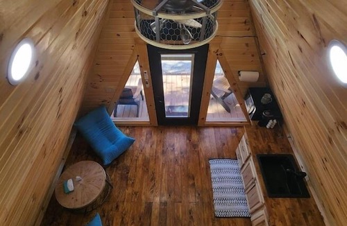 Scio Cabin | Joshua Tree/Unique Lakeview 4 Person A-Frame Cabin