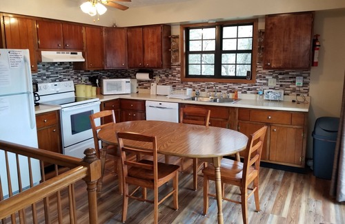 Big Creek Cottage | Lake Front Prop, includes two kayaks, canoe, covered dock with jet ski dock