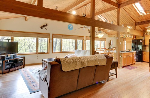 Pocono Mountain Lake Estates Cabin | Lakeside Dingmans Ferry Vacation Rental Cabin!