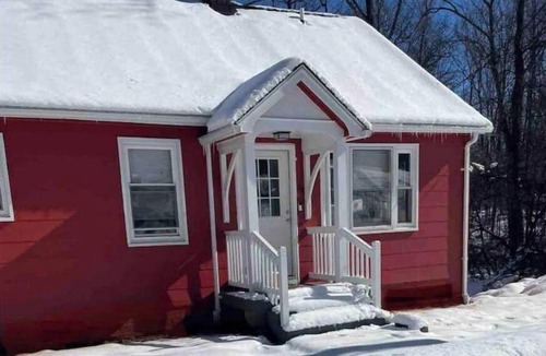 Highland Falls Cottage | Less than a mile from West Point! Lovely Cape Cod alongside a rolling brook.