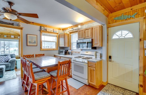 Lime Lake-Machias Cottage | Lime Lake Cottage w/Lakefront Deck & Dock!