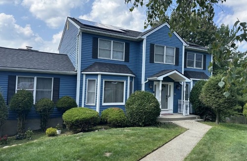 Warwick House | Lovely master bedroom;access to kitchen.dining,deck and backyard including pool.