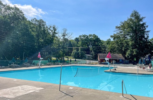 Pocono Mountain Lake House | LUX Lakefront, Games, Indoor Pool, Hiking, Hot Tub Fully Loaded, Dock