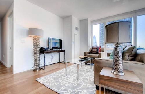 Hell's Kitchen Apartment | Luxury 1BR Apt | Full Kitchen | Midtown West by GLS