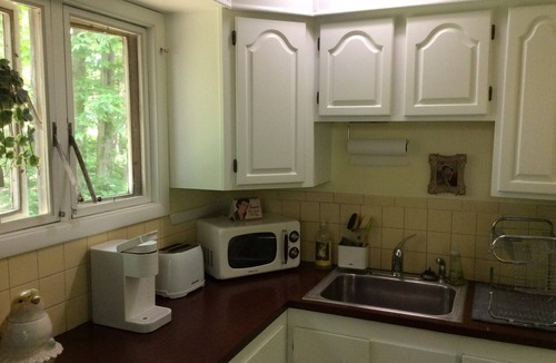 Willoughby Hills House | Mid Century Guest House on Wooded Lot