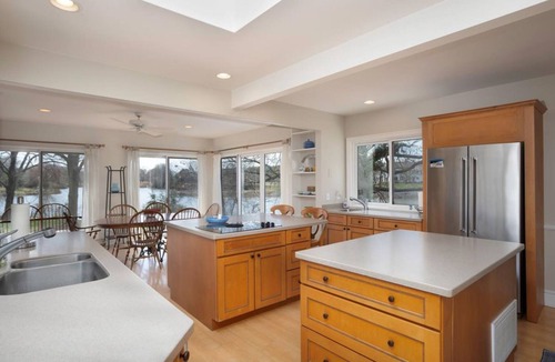 Easton House | Minutes from Downtown Easton and St. Michaels | Pool | Private Dock