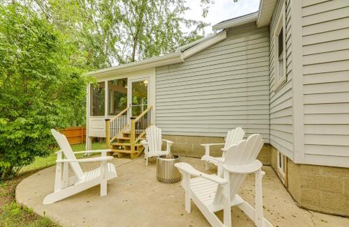 London House | Modern Comfort Near Columbus Home with Yard and Porch