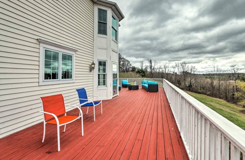 Goshen House | Modern Goshen House w/Deck, Backyard & Views
