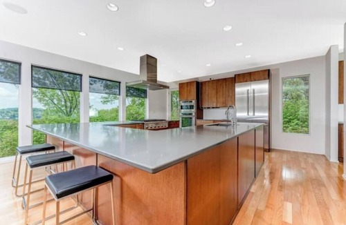 Morgantown House | Modern Luxury steps 0.4 mi from Stadium