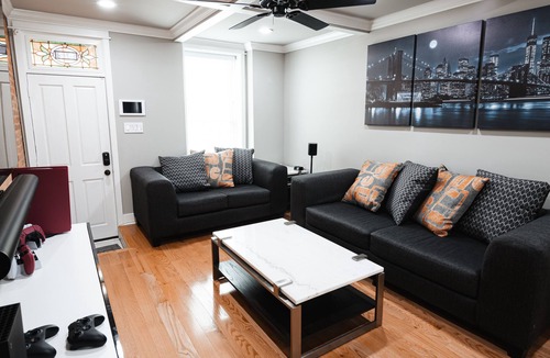 Canton House | Modern Smart Home w/Gourmet Kitchen, Peloton & King Suite with Rooftop Deck