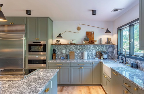 Warwick Ski Chalet | Mountain View Retreat w/Hot Tub, Theater, and Gym