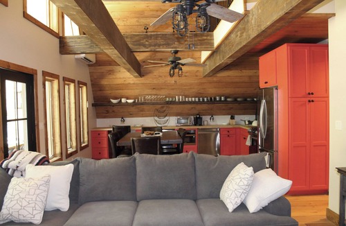 Monticello Cabin | New Custom A-Frame in Swinging Bridge Lake Community