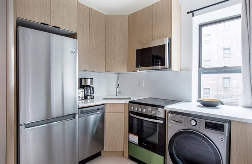 Ukrainian Village Apartment | New Reno East Village 2BR w/W/D, nr Union Sq, by Blueground
