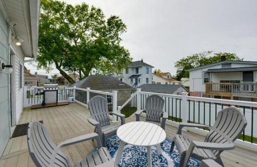 Cape May - Wildwood House | North Wildwood Home with Porch about 3 Blocks to Beach!