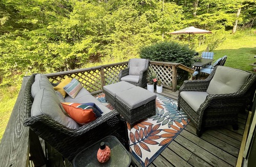 Fayetteville House | NRG, Peaceful cabin on 4 acres! 7 min to the bridge & 15 min to Hawks Nest Park