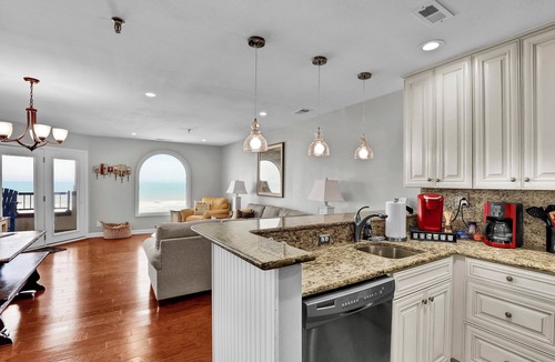 Cape Island Condo | Ocean Front; Top Floor; Two Master Suites; Corner Unit; Single Floor; Elevator