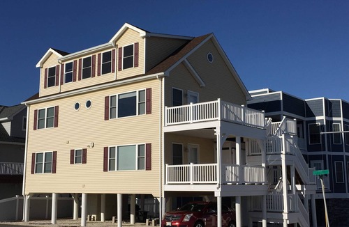 Ortley Beach House | Oceanfront 2 family house 2nd fl unit, spectacular views, badges, 3parking spots
