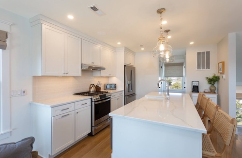 Ship Bottom House | Oceanside home - 2 min walk to the beach! Ocean & bay views!