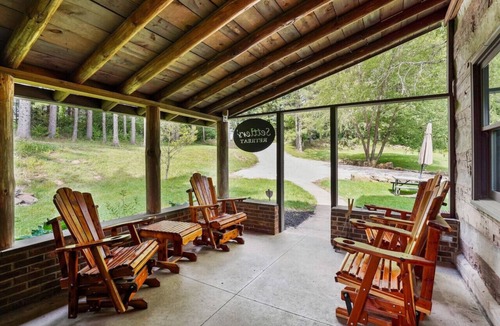 Sugar Grove Cabin | ONE OF A KIND HISTORIC LOG CABIN ON 10+ ACRES IN HOCKING HILLS