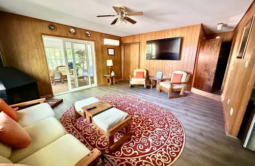 Pocono Lake House | Peaceful Pocono Lakefront, beach, pools, firepit, pets