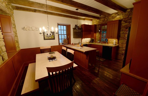 Winesburg Cottage | Peaceful, Spacious, Historic Stone Cottage Getaway