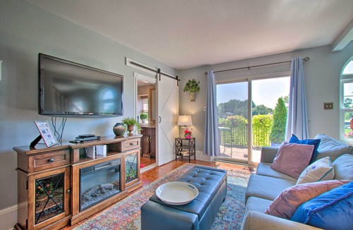 Williamstown House | Pet-Friendly Williamstown Farmhouse by Main Street