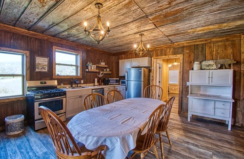 Alix Cabin | Picturesque perch next to the Mulberry River with instant access to Oark AR!