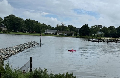 Tilghman Cottage | "Point of View" Waterfront cottage with panoramic views on Tilghman Island