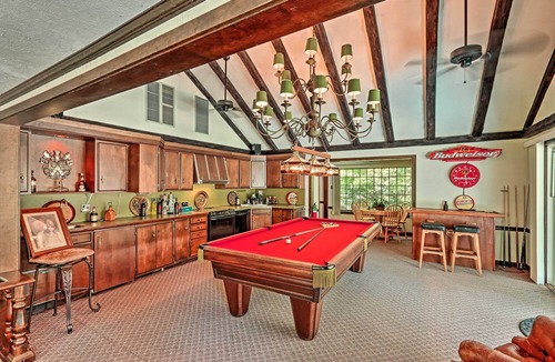 Lansdale House | Pool & Courtyard: Timeless Home in Lansdale