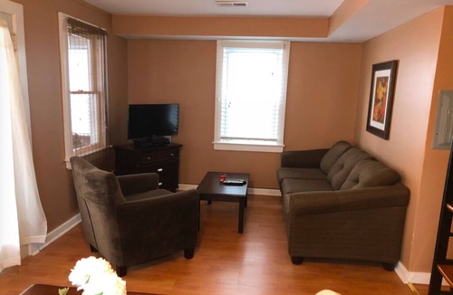 Ortley Beach House | PREMIER HOST-2BR SEASIDE PARK SUITE#57, One Short Block to Beach, Kit, Liv Room