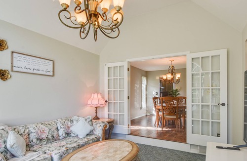 Reedsville House | Reedsville Retreat - Pool, Hot Tub & Fireplace!
