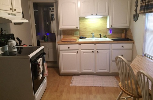 Silver Beach Cottage | Relax and Renew on your private deck overlooking the Chesapeake Bay