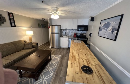 Snowshoe Condo | REMODELED! Mountain Lodge 325 Ski In/Out Condo, Steps to Ballhooter & Village.