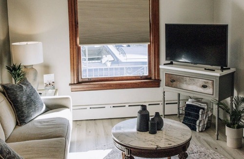 Pottsville House | Restored Pottsville Townhome - Centrally Located!