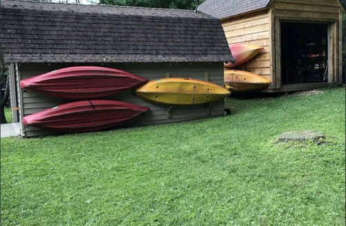 Clarington House | Riverfront Cabin On The Clarion River. Just Upstream From Cook Forest State Park