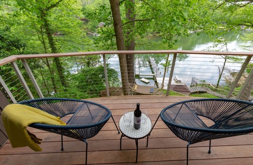 Arnold House | Riverfront home with multiple decks, central AC, washer/dryer - two dogs OK