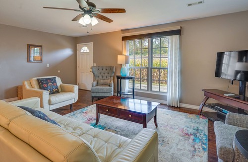 Bartlett House | Riverfront Stockport Home w/ Deck & Gas Grill!