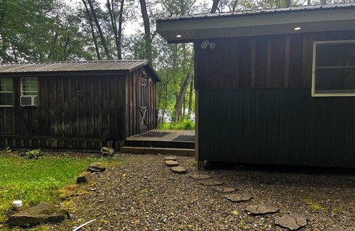 West Hickory Cabin | Riverside Retreat on 425' of Allegheny River frontage with large, flat area