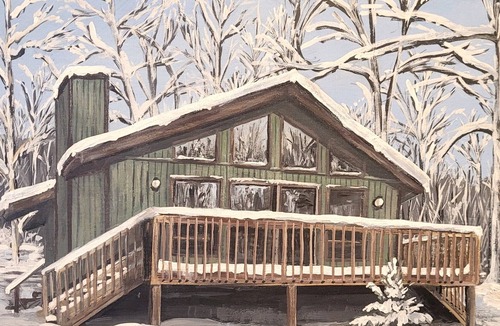 Lackawaxen Cabin | Romance or Family Time at Ski Big Bear in Masthope.