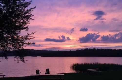 Beach Lake Cabin | Rustic Cabin #5 on Private Lake!