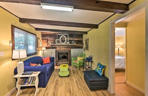 Seebert House | Rustic Hideaway with Fire Pit Less Than 1 Mi to River!