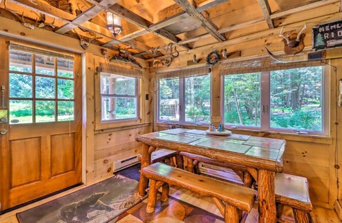 Kunkletown House | Secluded and Quiet Pocono Mountain Cabin with Hot Tub!
