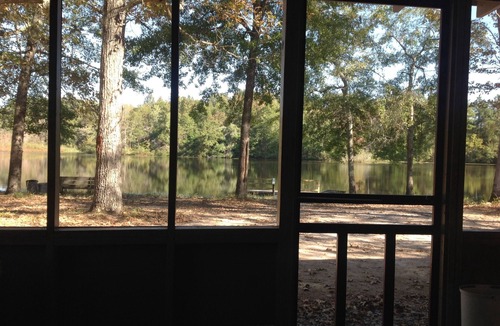 Orangeburg Cabin | Secluded Cabin Retreat with Hot Tub, for Family Get Away