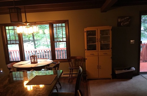 Lakeville House | Secluded Lake Wallenpaupack Wood Cabin Getaway