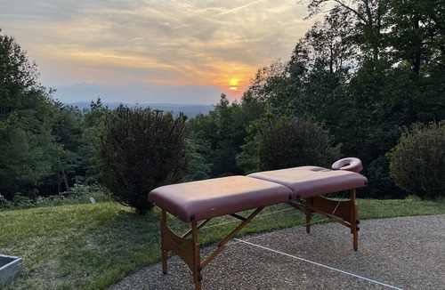 Gore House | Serene Mountaintop Cabin - Pool, Hot Tub [Fall-Spring], Infrared Sauna