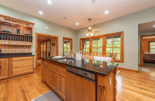 North Glade Hills House | Serene Stay w/Hot Tub, Dock & Game Room